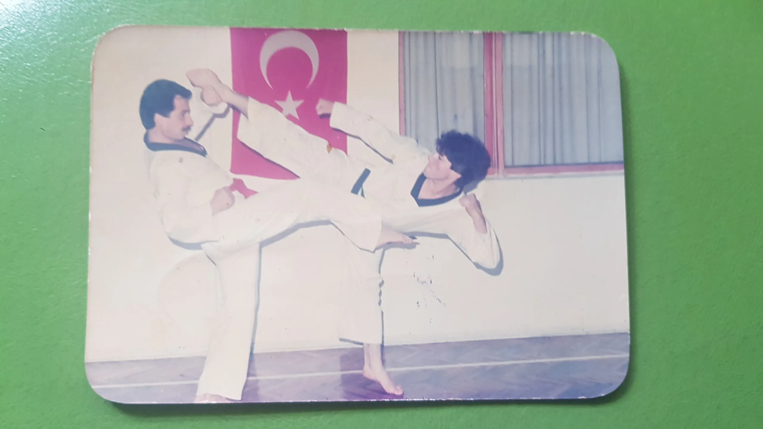 Rahmetli Ses sanatçısı Ercan Turgut 1.Gıp taekwondo hocası Şükrü Kınataş