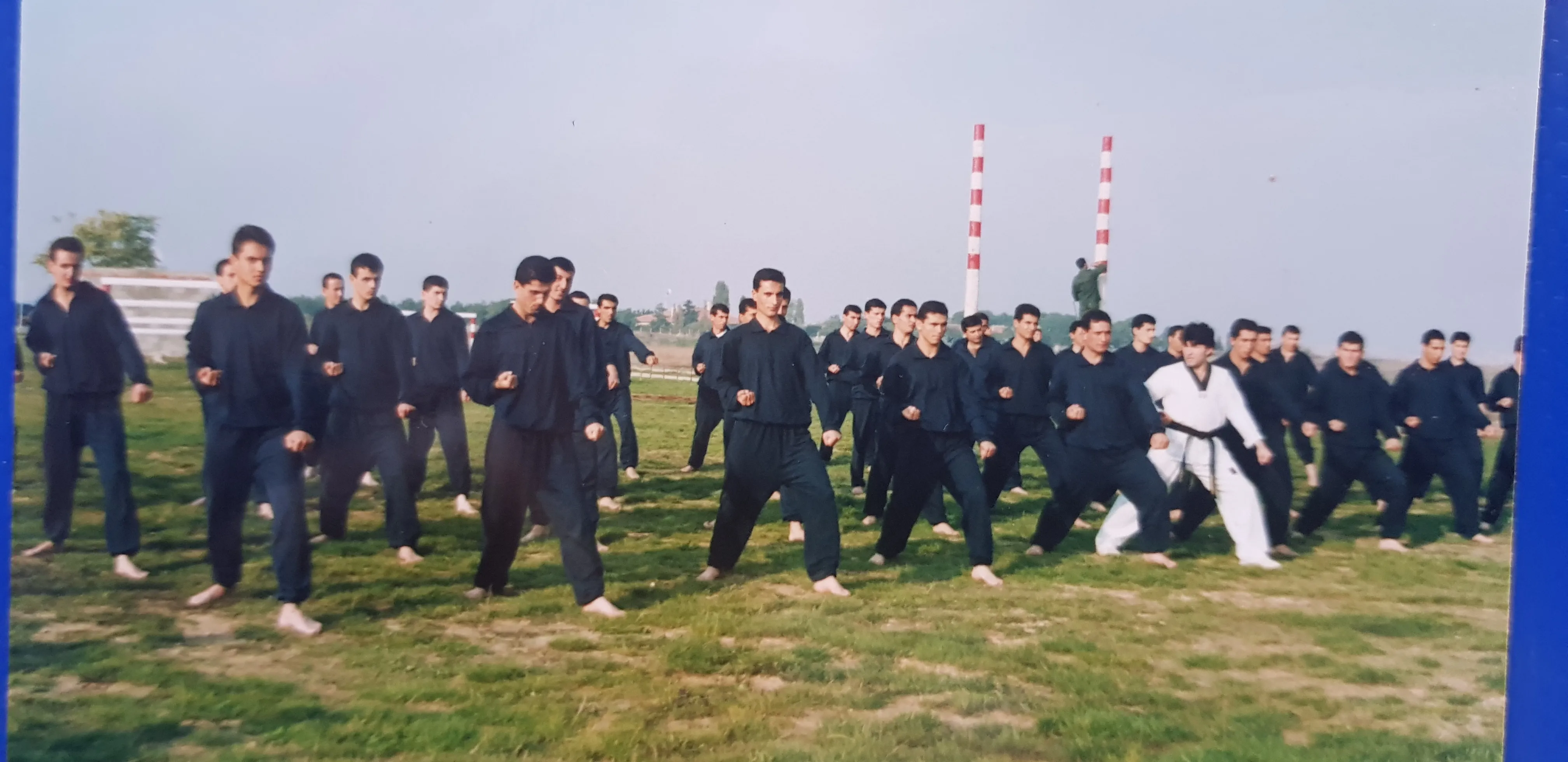 şükrü Kınataş Şükrü Balcı Polis Okulunda Taekwondo çalıştırırken - 1