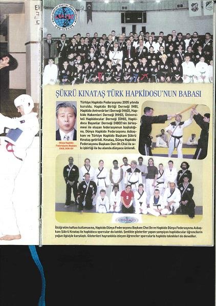Almanak 2005 Türk Hapkidosunun Babası Şükrü Kınataş