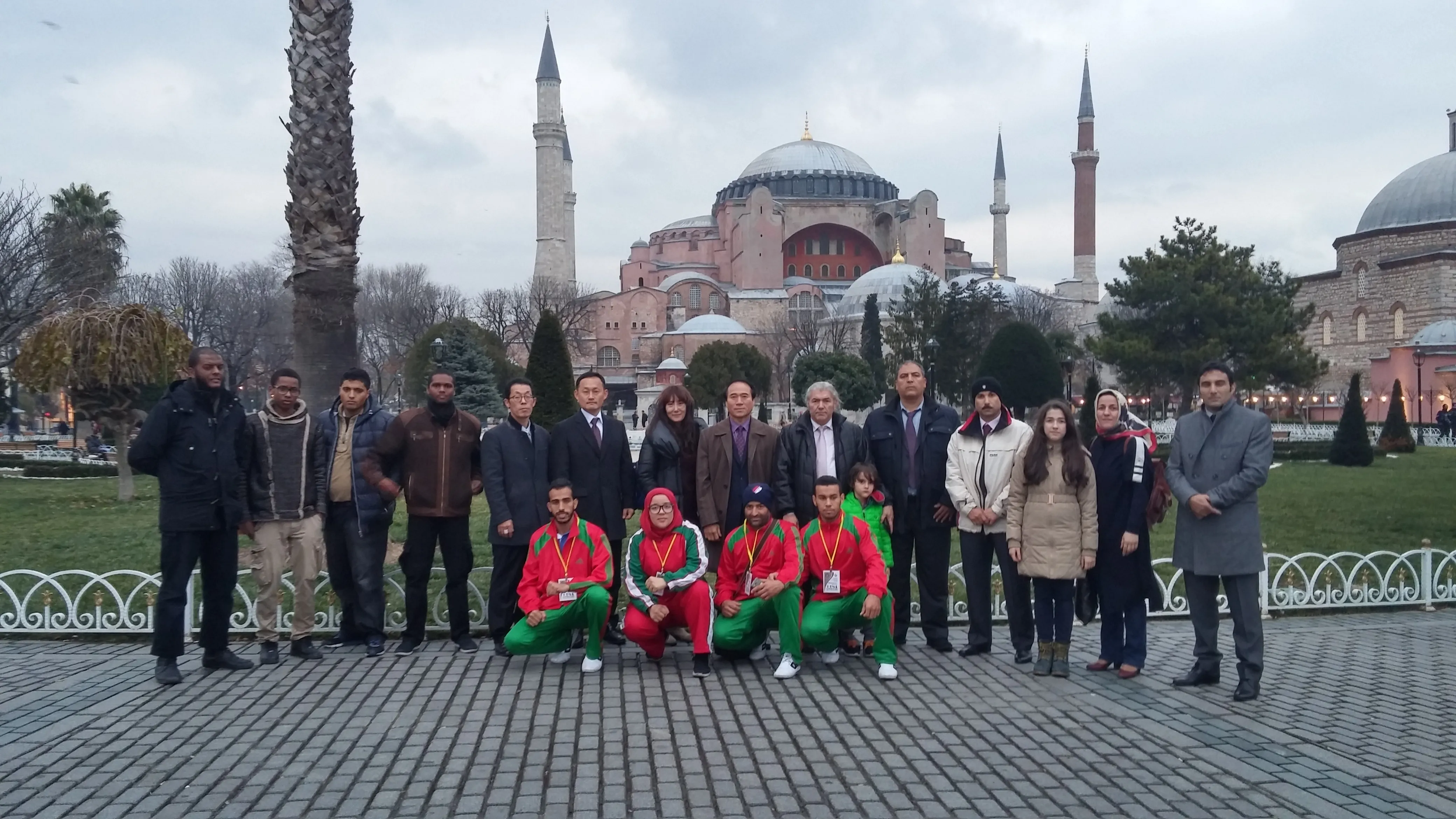 32 uluslararası Hapkido seminerine gelen Misafirlerimizi Sultanahmet İstanbul u gezdirdik